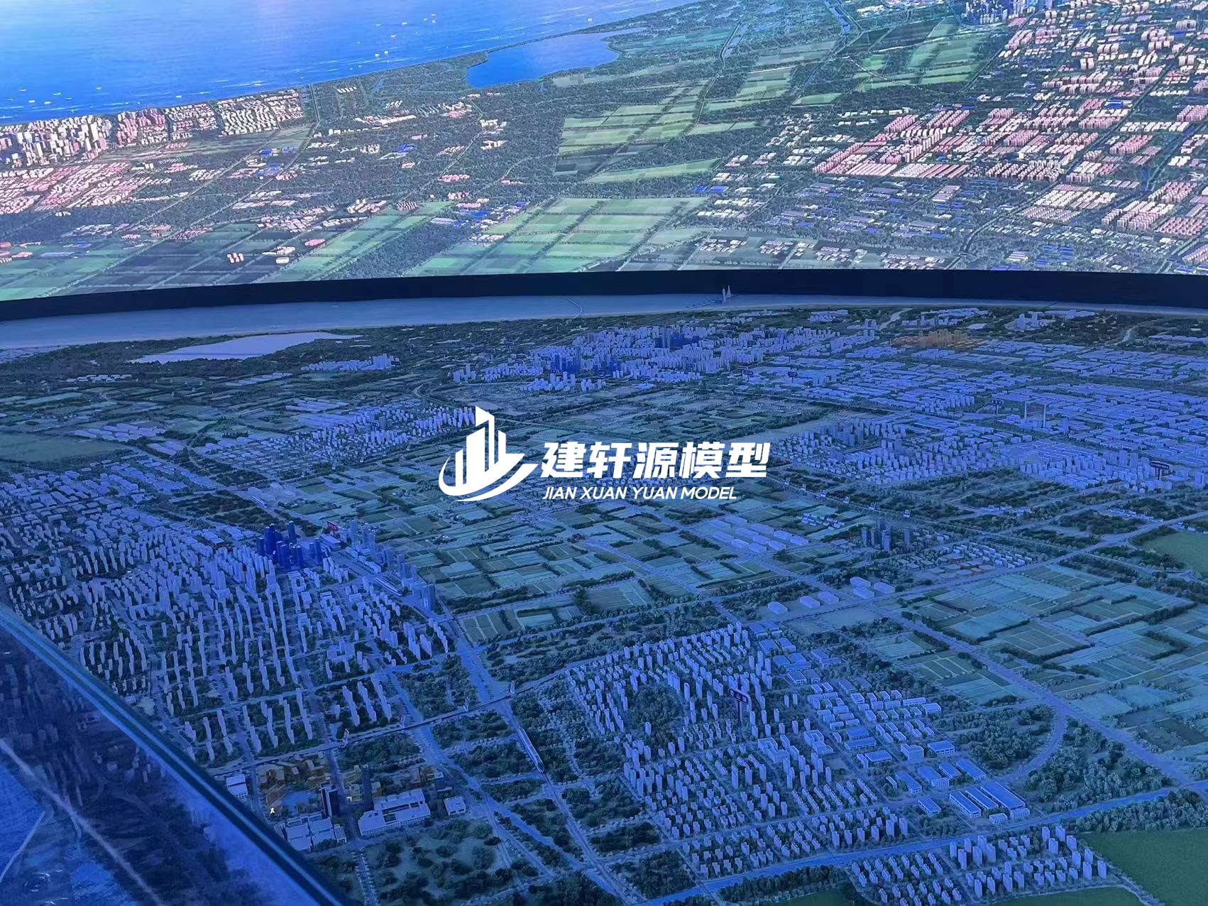 新能源城市规划模型制作