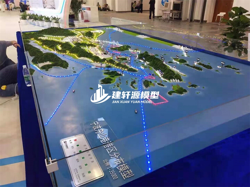 新能源地形地貌模型