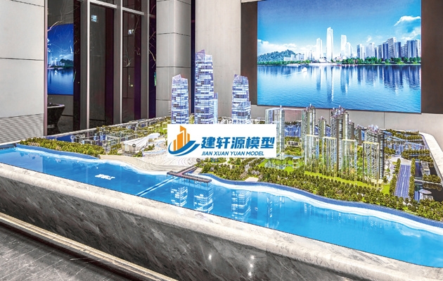 新能源富春-金茂星外滩模型