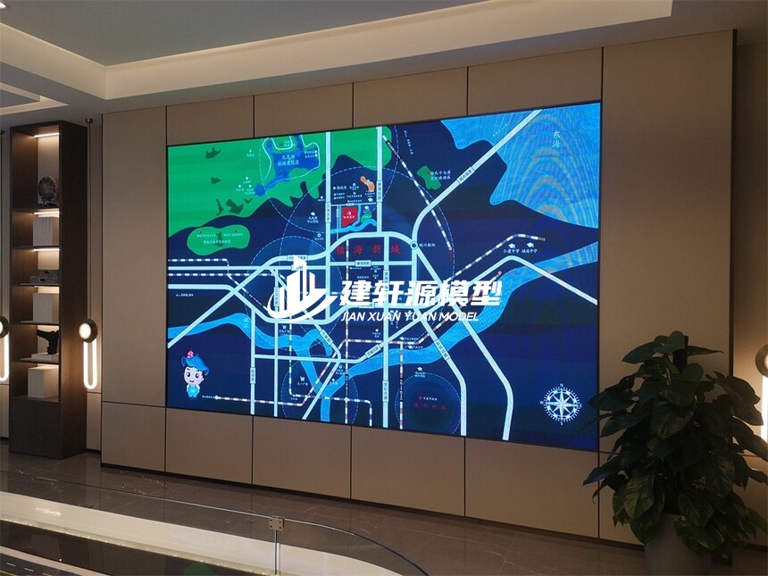 新能源地产壁挂模型制作