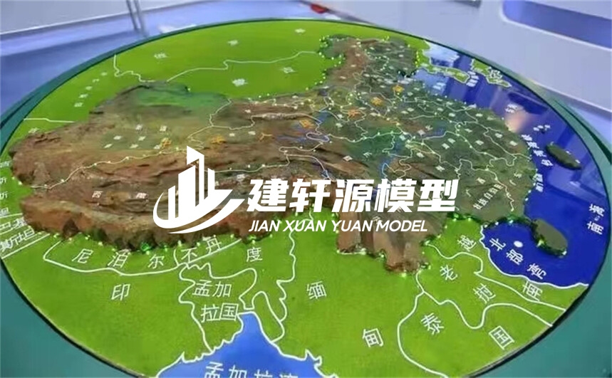 新能源地形模型制作