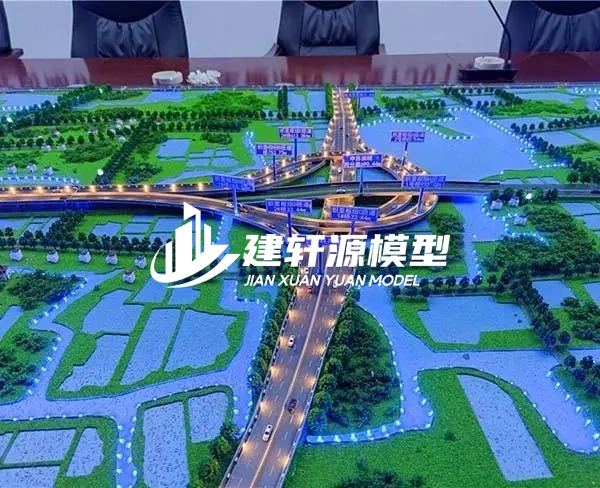 新能源高速公路沙盘定制