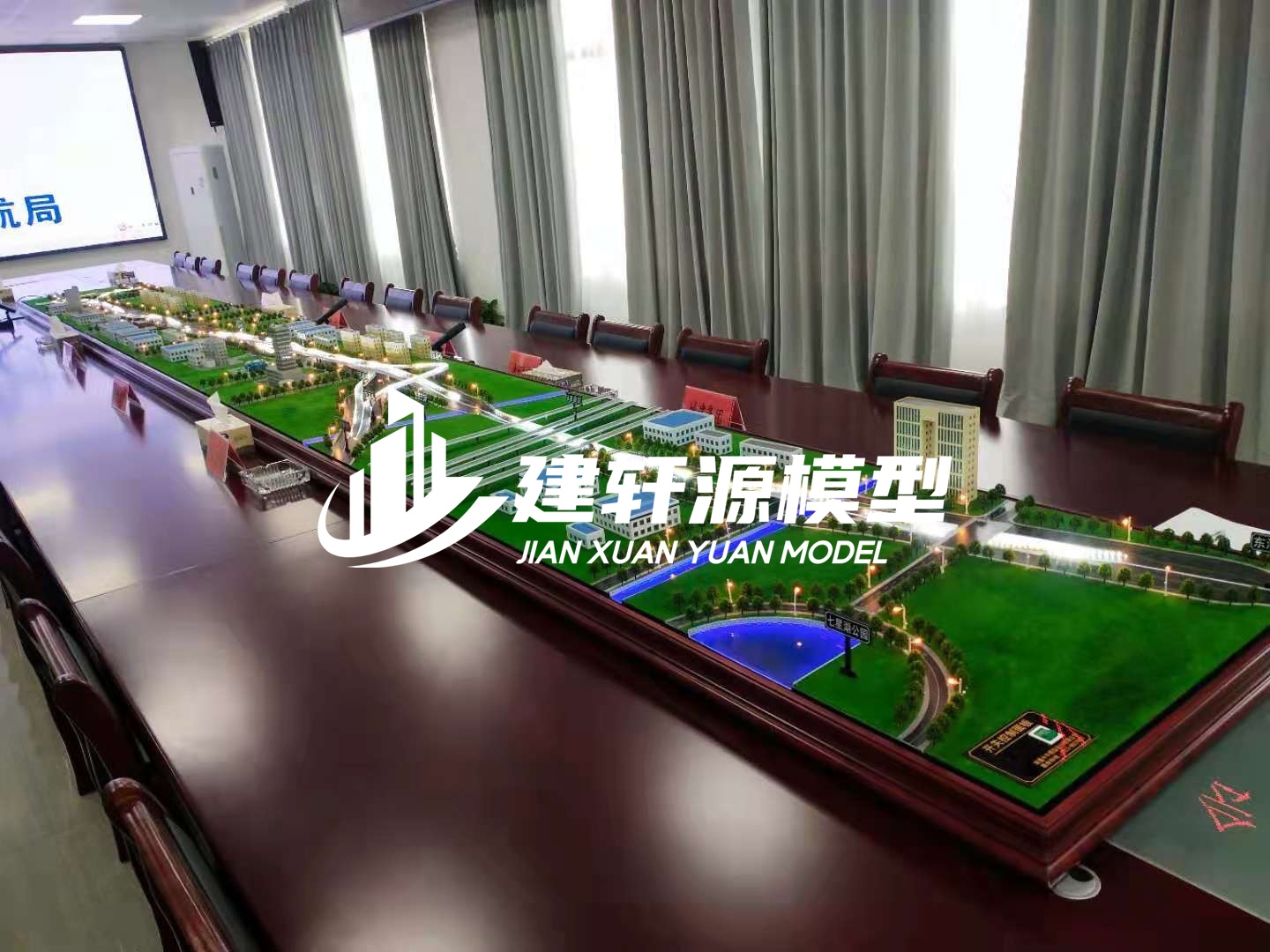 新能源公路马路沙盘模型专业定做
